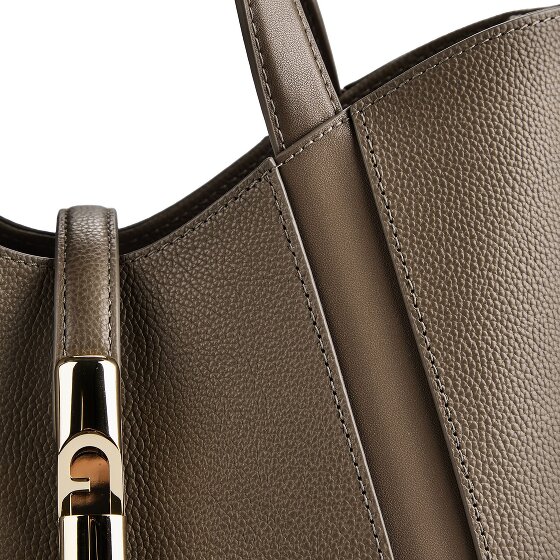 Furla Goccia Sac de shopper S Cuir véritable 28 cm