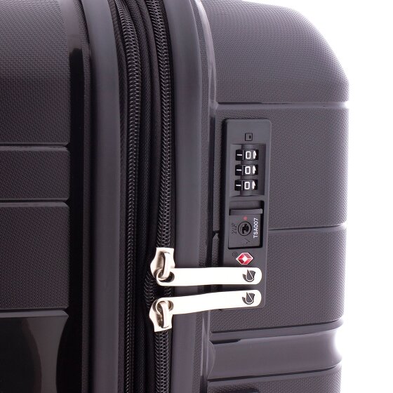 Gladiator 3800 4 roulettes Trolley 67 cm avec soufflet d'extension