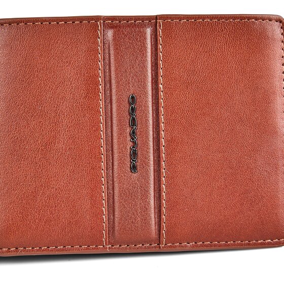 Piquadro Victor Porte-monnaie Protection RFID Cuir véritable 12.5 cm