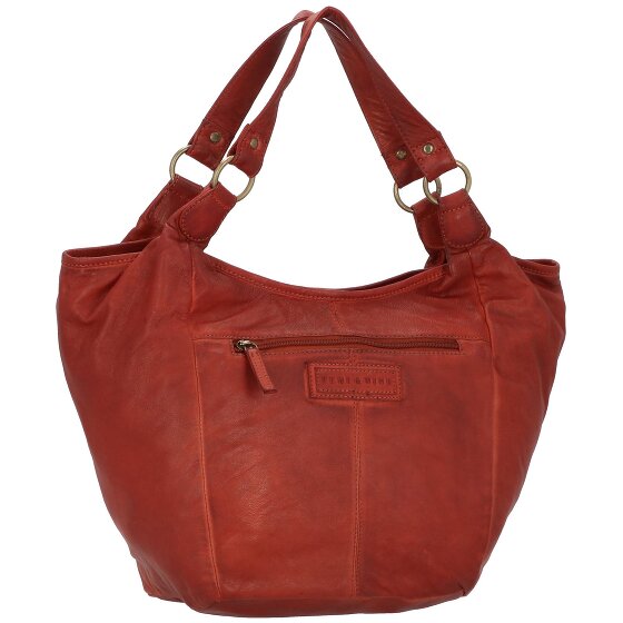 Greenland Nature Femi & Nine Sac à bandoulière en cuir 38 cm