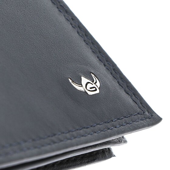 Golden Head Polo Porte-monnaie Protection RFID Cuir véritable 11 cm