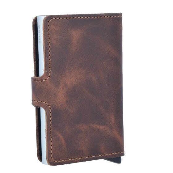 Secrid Miniwallet Vintage Porte-cartes de crédit Porte-monnaie RFID Cuir 6,5 cm