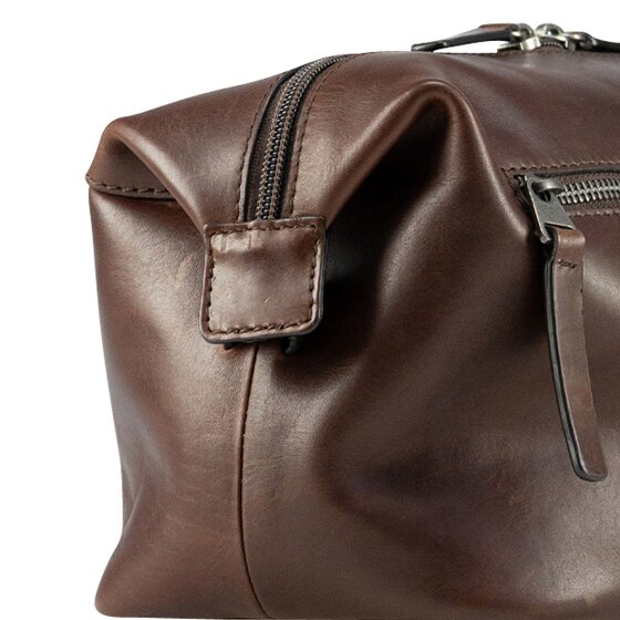 Jost Lund Trousse de toilette Cuir véritable 25 cm
