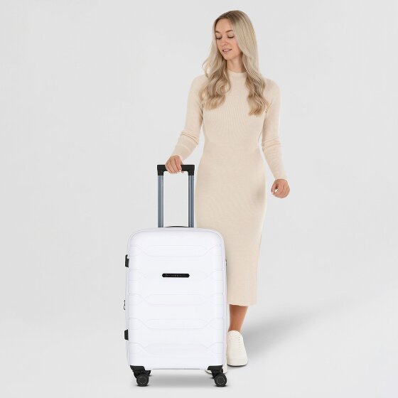 Polestream Strz by Asteroid 4 roulettes Trolley M 64 cm avec soufflet d'extension