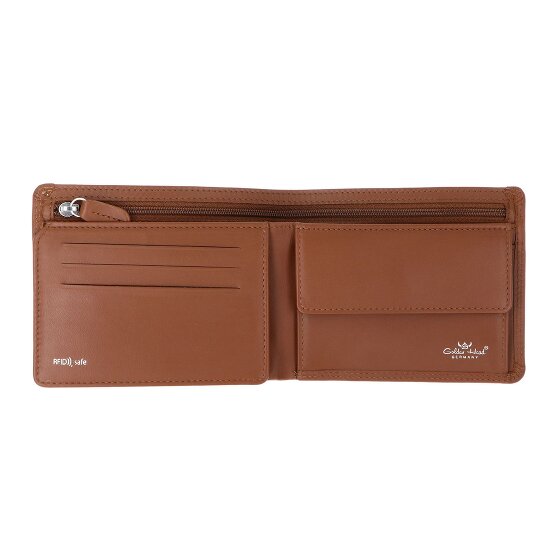 Golden Head Polo Porte-monnaie Protection RFID Cuir véritable 12.5 cm