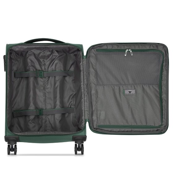 Roncato Jazz 4.0 4 roulettes Trolley de cabine S 55 cm avec soufflet d'extension