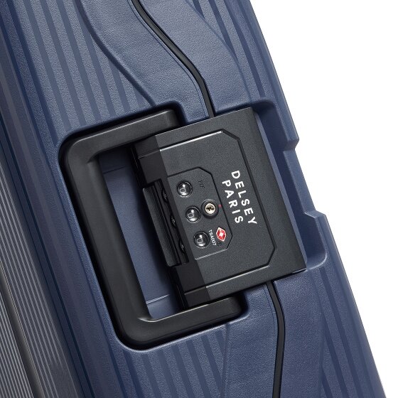 Delsey Paris x United Colors of Benetton Color Block Hardside 4-pouces trolley cabine 55 cm