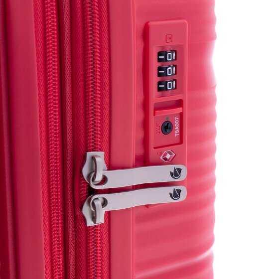 Gladiator 0800 4 roulettes Trolley 55 cm avec soufflet d'extension