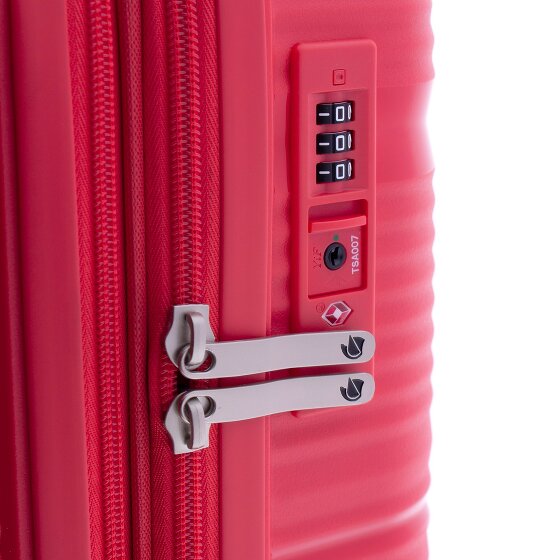 Gladiator 0800 4 roulettes Trolley 55 cm avec soufflet d'extension