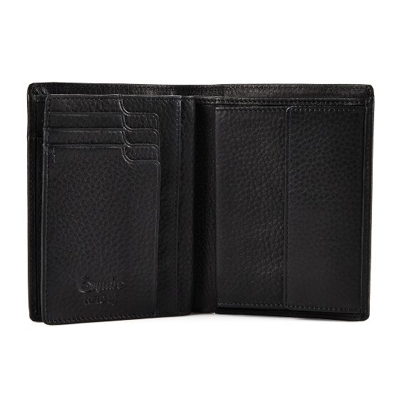 Esquire Texas Porte-monnaie Protection RFID Cuir véritable 9 cm