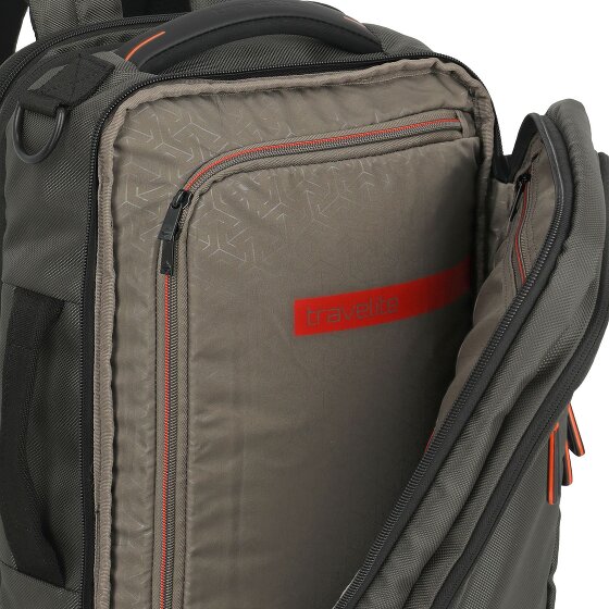 Travelite Crosslite Pochette de voyage 40 cm Compartiment pour ordinateur portable avec soufflet d'extension
