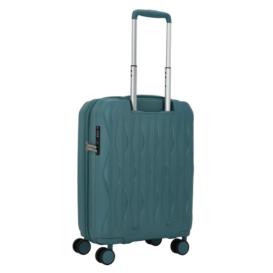 Gabol Infinity 4 roulettes Trolley de cabine 55 cm avec soufflet d'extension