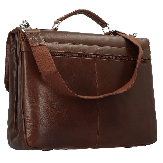 bugatti Romano Porte-documents en cuir 40 cm Compartiment pour ordinateur portable