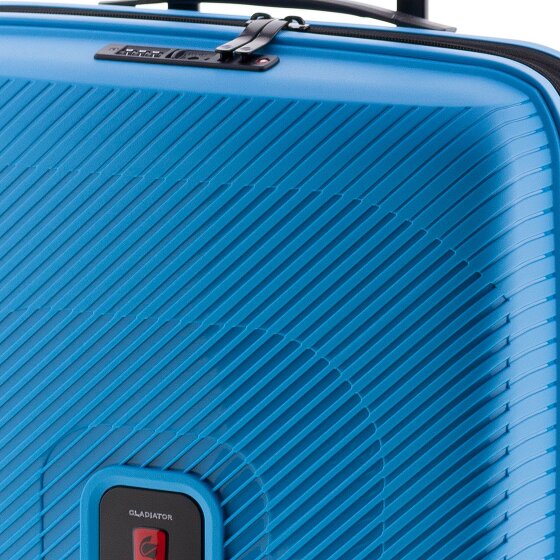 Gladiator 2800 4 roulettes Trolley de cabine 55 cm avec soufflet d'extension