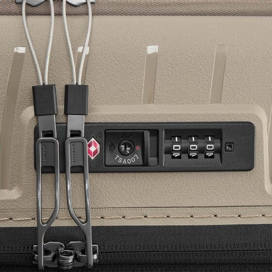 Stratic Novium 4 roues Valise cabine M 65.5 cm avec soufflet d'extension