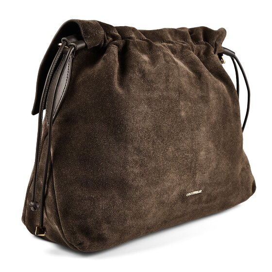 Coccinelle Lidia Sac à bandoulière Cuir véritable 40 cm