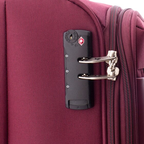 Gladiator 3700 4 roulettes Trolley 66 cm avec soufflet d'extension