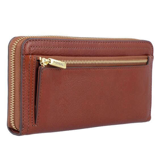 Fossil Logan Porte-monnaie Protection RFID Cuir véritable 19 cm