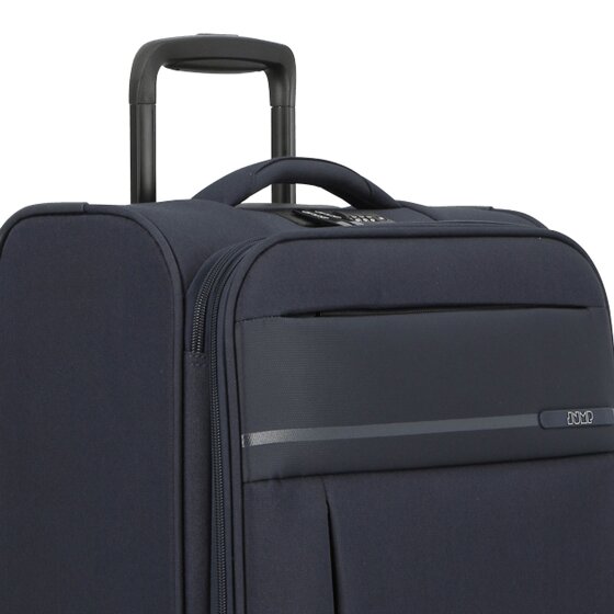 Jump Monthélys 4 roulettes Trolley de cabine 55 cm avec soufflet d'extension