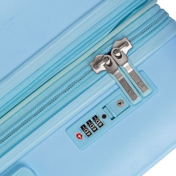 Heys Pastel 4 roulettes Trolley M 66 cm avec soufflet d'extension