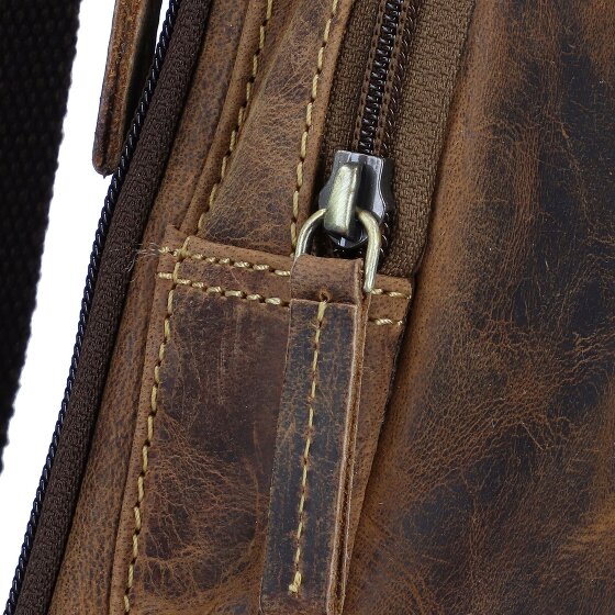 Greenburry Sac à bandoulière Vintage en cuir 43 cm