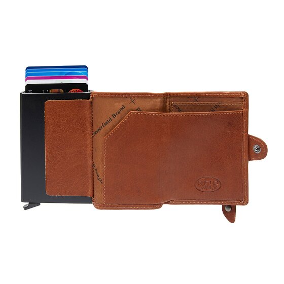The Chesterfield Brand Baldwin Étui pour cartes de crédit Protection RFID Cuir véritable 6.5 cm
