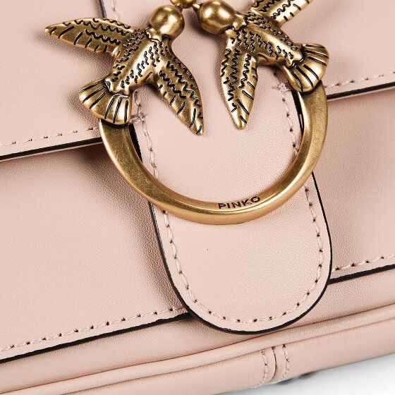 PINKO Love One Sac à bandoulière Cuir véritable 20 cm