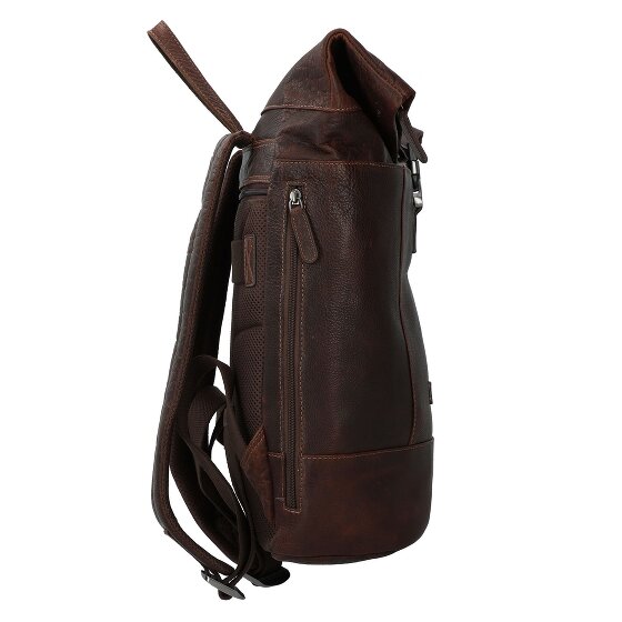 Jack Kinsky Porto Daypack Cuir 43 cm Compartiment pour ordinateur portable