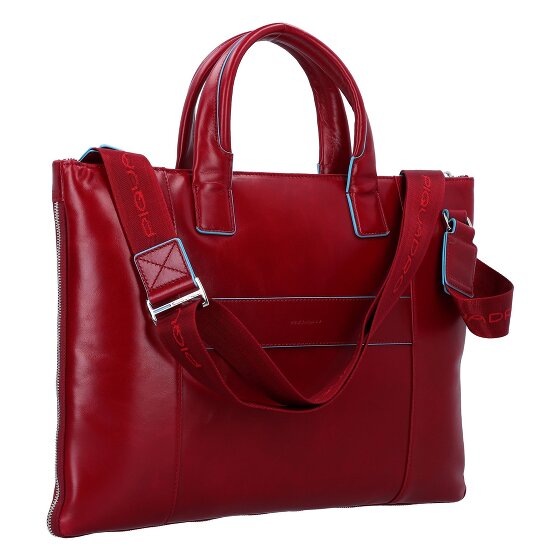 Piquadro Blue Square Porte-documents en cuir 42 cm Compartiment pour ordinateur portable