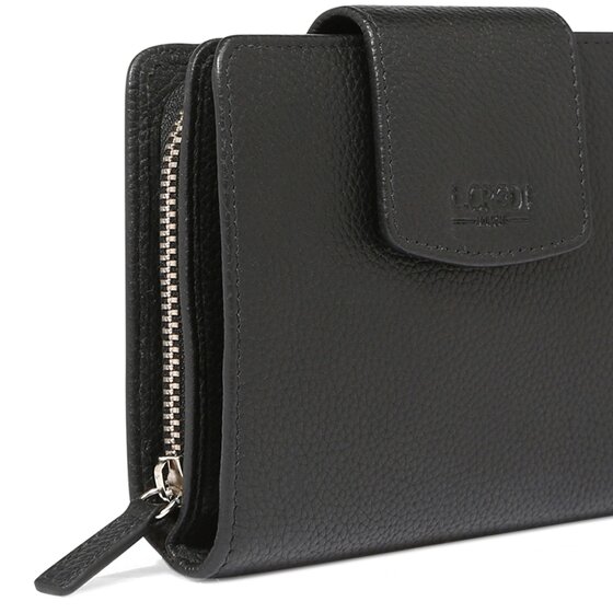 L.Credi Maranello Porte-monnaie en cuir 12,5 cm