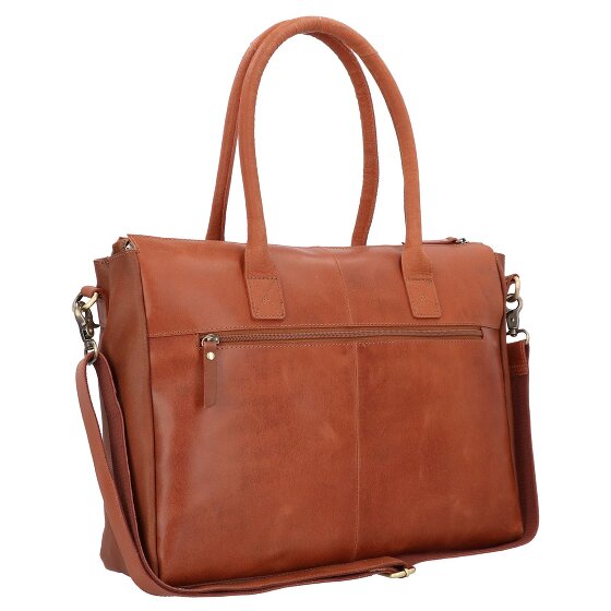 Burkely Vintage Valerie Sac à bandoulière en cuir 39 cm Compartiment pour ordinateur portable