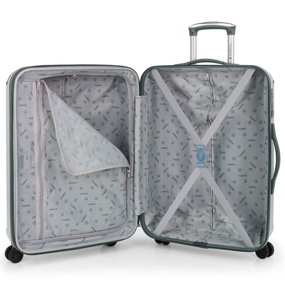 Gabol Balance XP 4 roues Set de valises 3 pièces avec soufflet d'extension