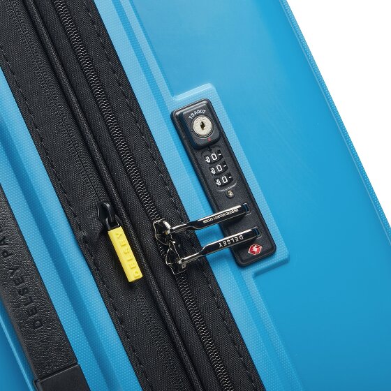 Delsey Paris Lutece Se 4 roues Valise cabine 75 cm '"avec soufflet d''extension"'