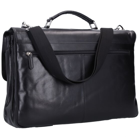 bugatti Romano Attaché-case Cuir véritable 44 cm Compartiment ordinateur