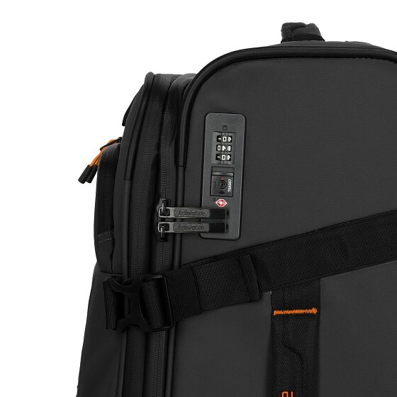 Travelite Briize 4 roulettes Trolley M 67 cm avec soufflet d'extension