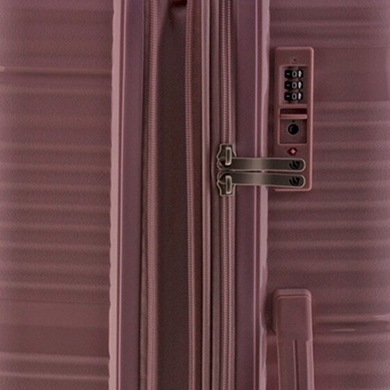 Gladiator 0800 4 roulettes Trolley 76 cm avec soufflet d'extension