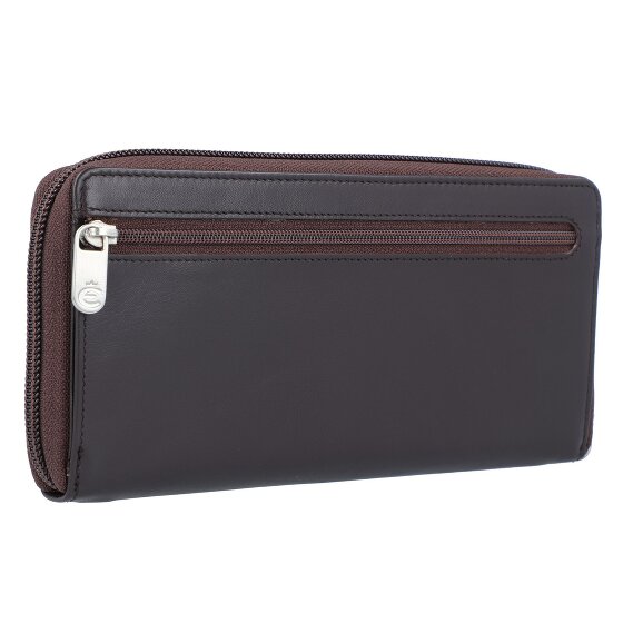 Esquire New Silk Porte-monnaie en cuir 19 cm