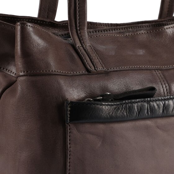 Harbour 2nd Urban Poets Zea Sac de shopper Cuir véritable 33 cm