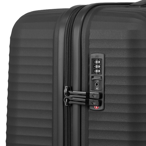 Travelite Air Stripe 4 roulettes Trolley L 77 cm