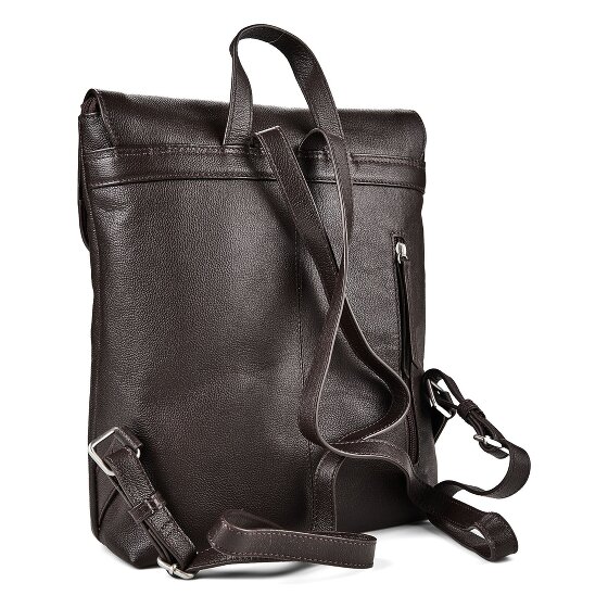 Jost Lysa Daypack Cuir véritable 39 cm Compartiment ordinateur