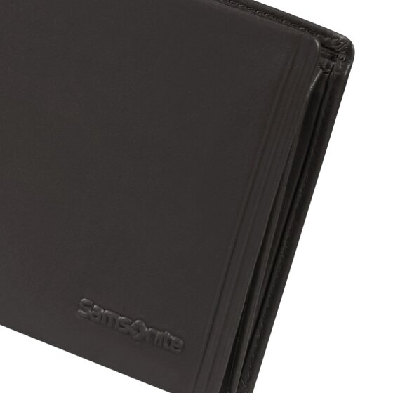 Samsonite Attack 3.0 Porte-monnaie Protection RFID Cuir véritable 9.5 cm