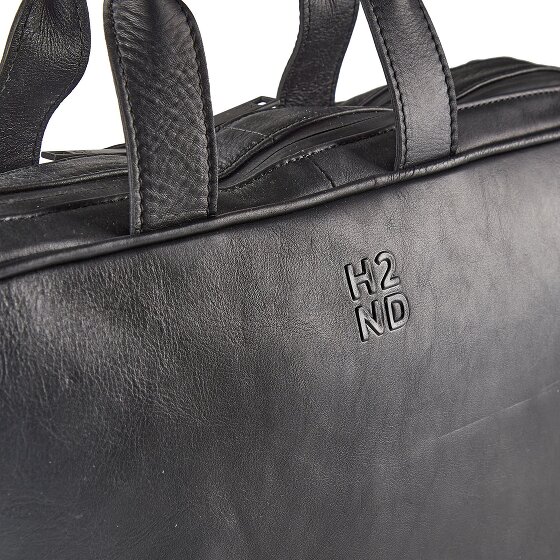 Harbour 2nd City Lights Attaché-case Cuir véritable 40 cm Compartiment ordinateur