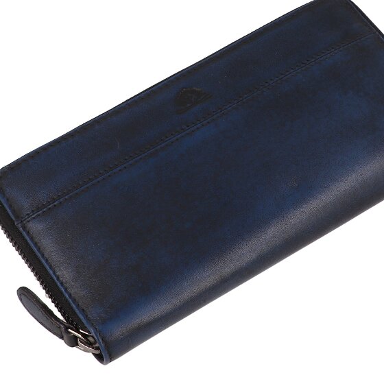 Greenburry Destressed Porte-monnaie Protection RFID Cuir 19 cm