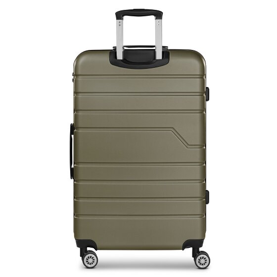 Bench Seattle 4 roulettes Trolley L 79 cm