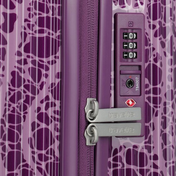 Travelite Lascana 4 roulettes Set de valises 3 pièces