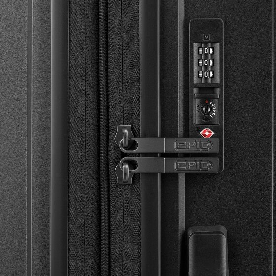 Epic Halo 4 roulettes Trolley 75 cm avec soufflet d'extension