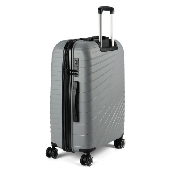 Benzi 5808 4 roulettes Trolley 65 cm avec soufflet d'extension