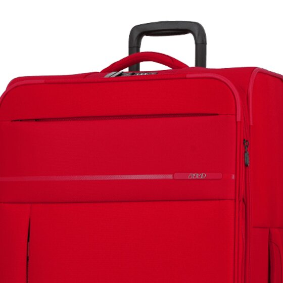 Jump Monthélys 4 roulettes Trolley 78 cm avec soufflet d'extension