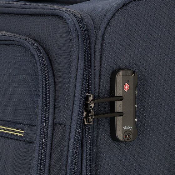 d&n Travel Line 9704 4 roulettes Trolley M 68 cm avec soufflet d'extension