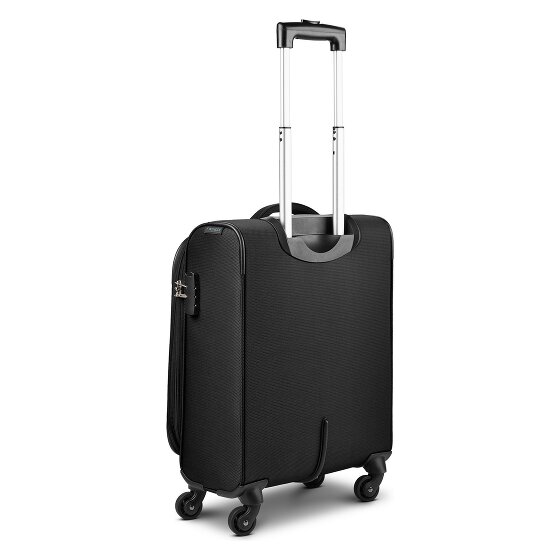 Wenger Beaumont 4 roulettes Trolley de cabine S 54 cm avec soufflet d'extension